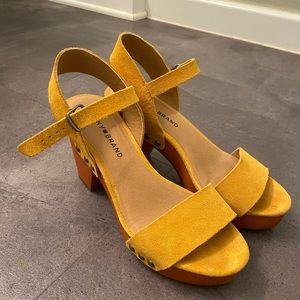 Lucky Brand Trisa Ankle Strap Platform Sandal